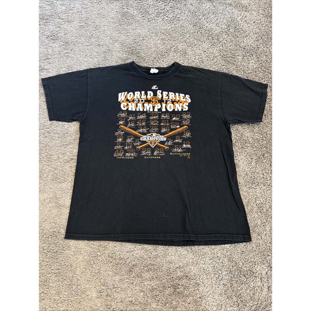 San Francisco Giants 2012 World Series Champions Shirt Size‎ XL